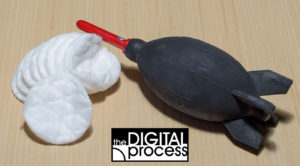 Giottos rocket blaster and cotton pads